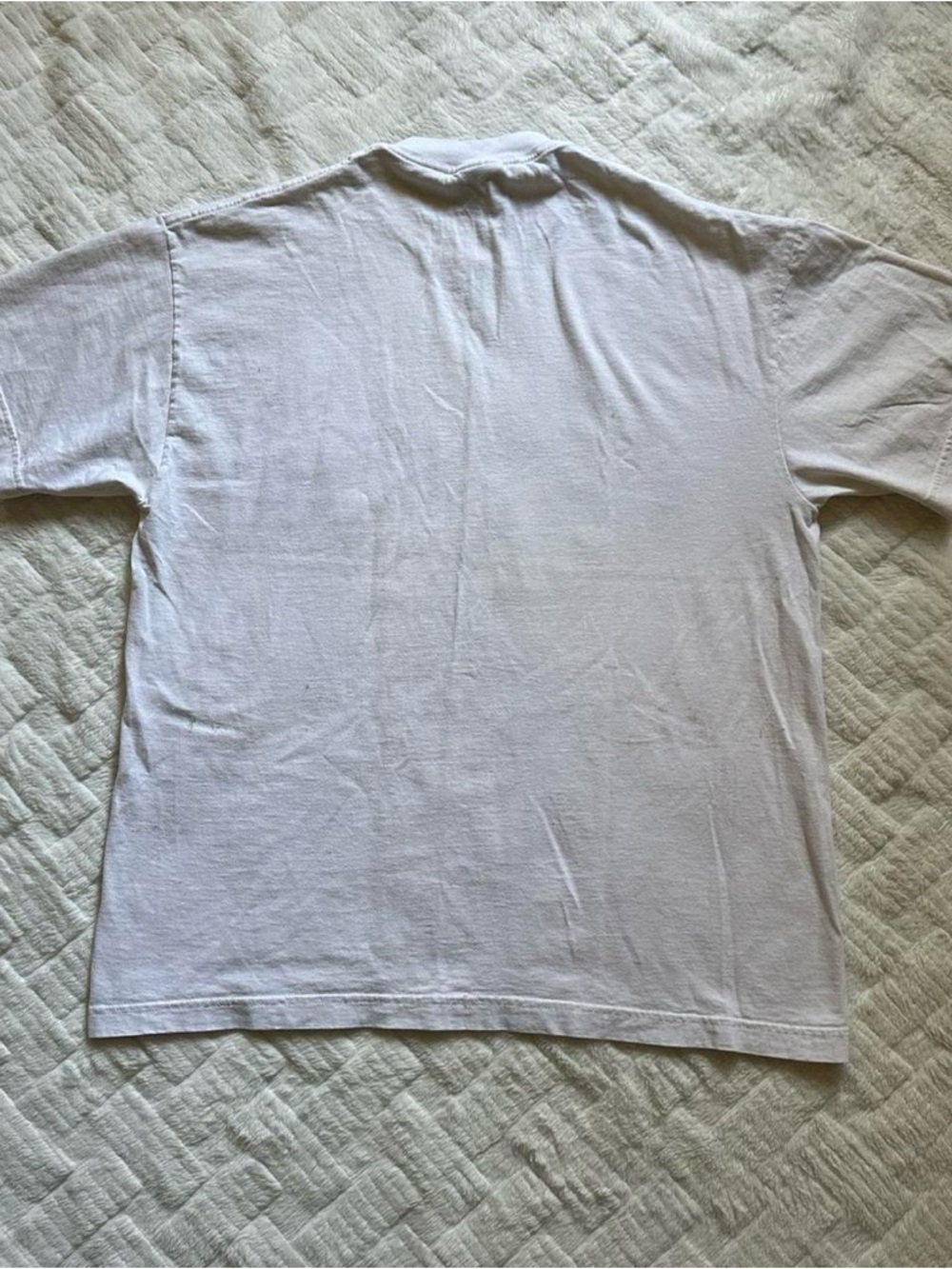 Vintage 1990s Dr. Seuss Graphic White Short Sleeve Tee L - Picture 5 of 6